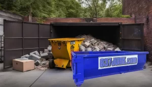 dumpster rental for concrete and debris