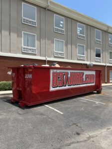 837JUNK Temporary Dumpster picture full