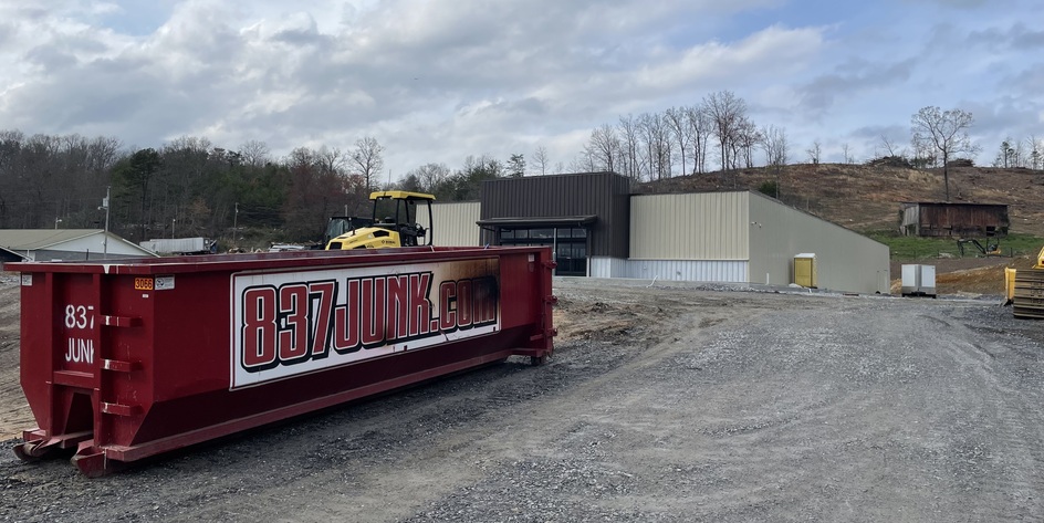 837 junk in front of a new Dollar General Market built in Young Harris GA and in Warne NC here